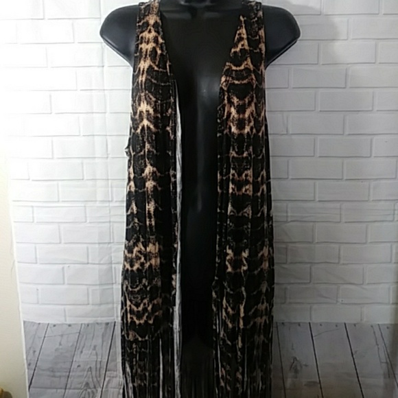 Eye candy size 2X Women's Cardigan Baddie Animal Print Y2K - Picture 4 of 11